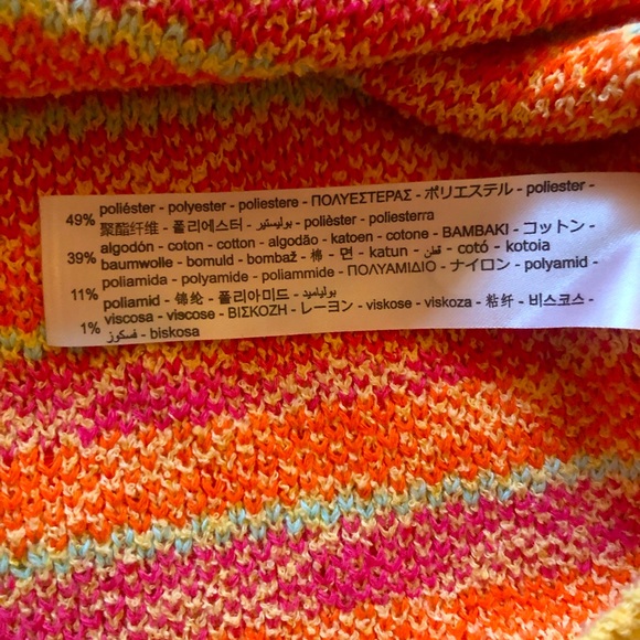 Zara Multicolor Knit Vest - Picture 6 of 8